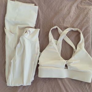 Fabletics 7/8 gym set XS